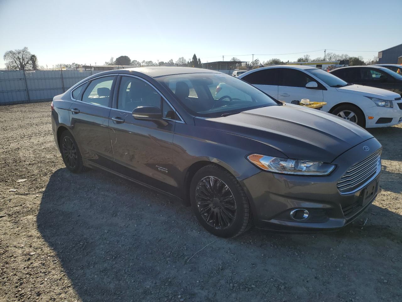2016 Ford Fusion VIN 3FA6P0PU9GR134732 Copart auction photo, vandalism / side damage thumbnail 4