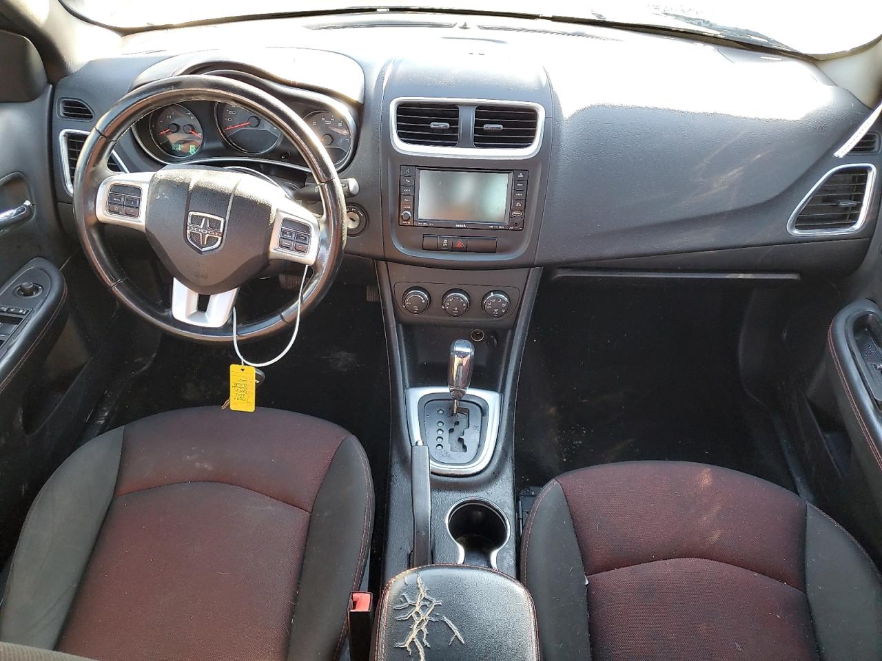 2011 Dodge Avenger VIN 1B3BD1FGXBN526201 Copart auction photo, side / front end damage thumbnail 8