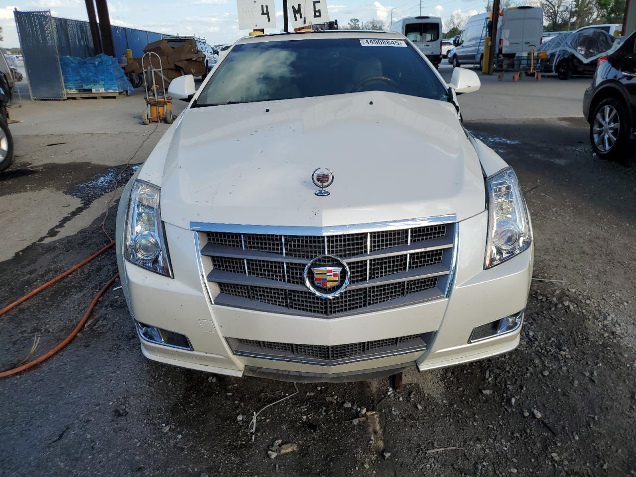 2011 Cadillac CTS VIN 1G6DP1ED7B0138638 Copart auction photo, front end / side damage thumbnail 5