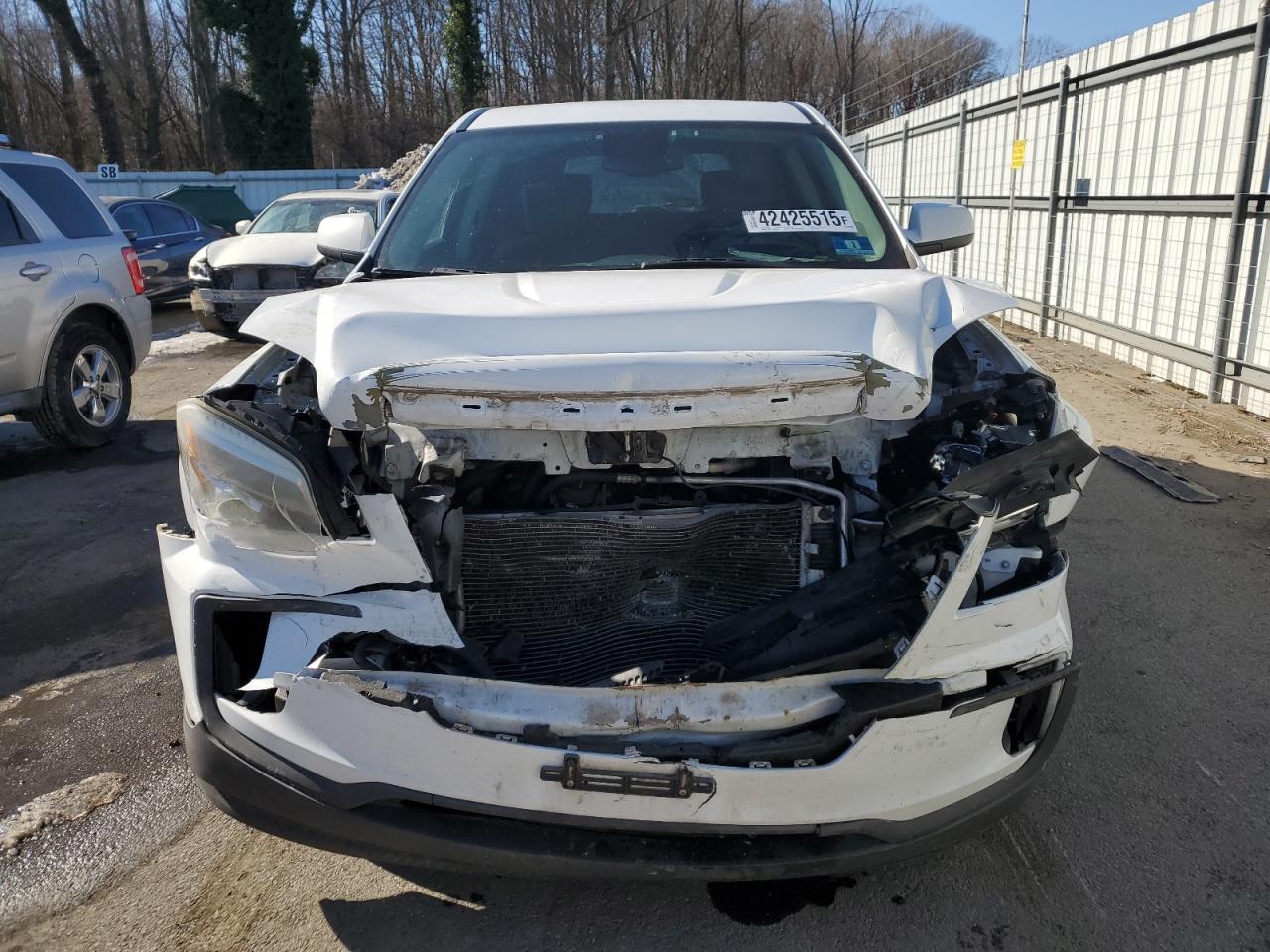 2016 GMC Terrain VIN 2GKALMEK6G6142310 Copart auction photo, front end damage thumbnail 5
