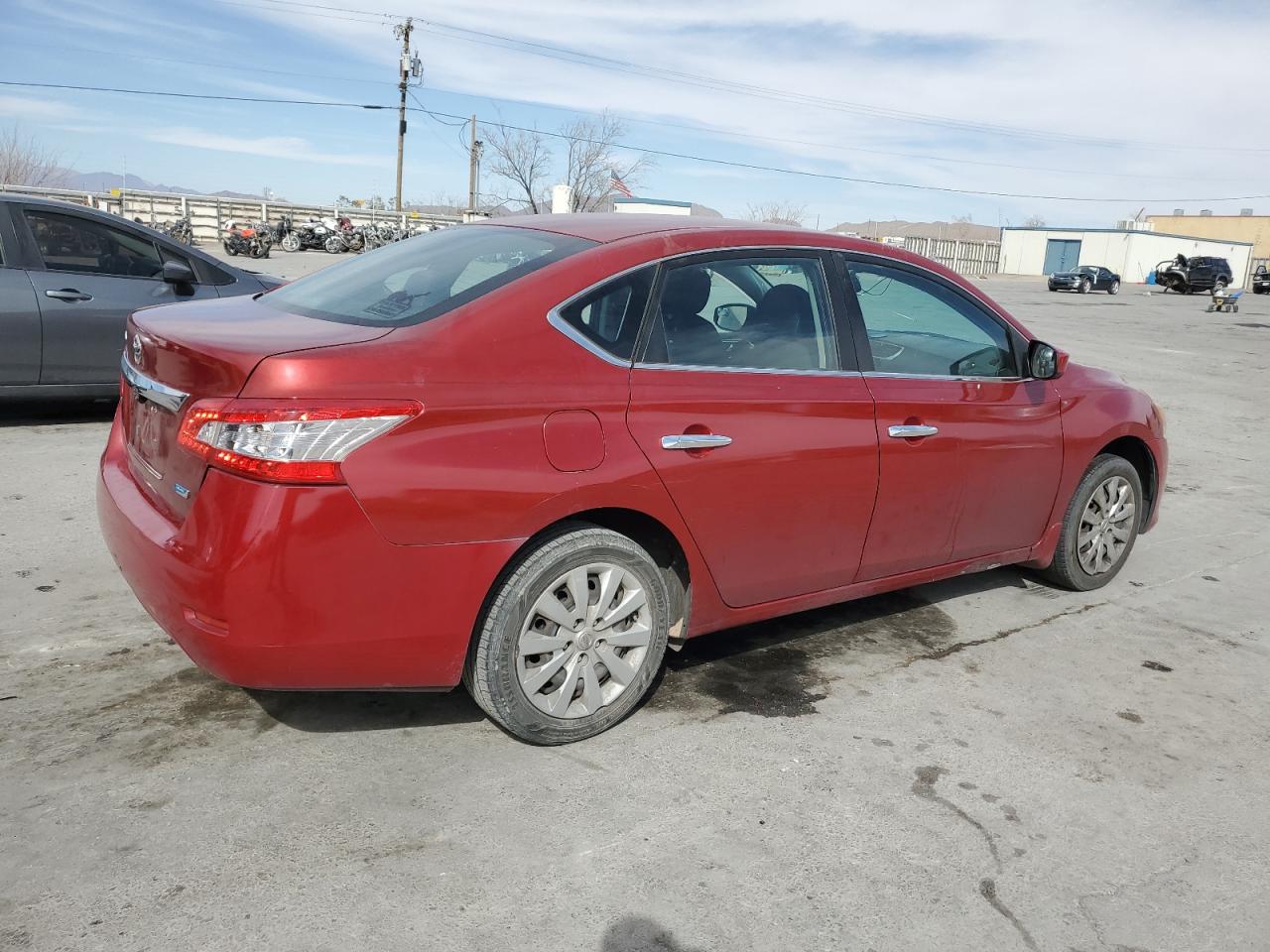 2014 Nissan Sentra VIN 3N1AB7AP9EY330819 Copart auction photo, mechanical / minor dent/scratches damage thumbnail 3