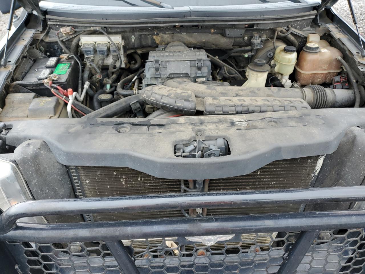 2004 Ford F-150 VIN 1FTPW145X4FA17366 Copart auction photo, rear end damage thumbnail 11