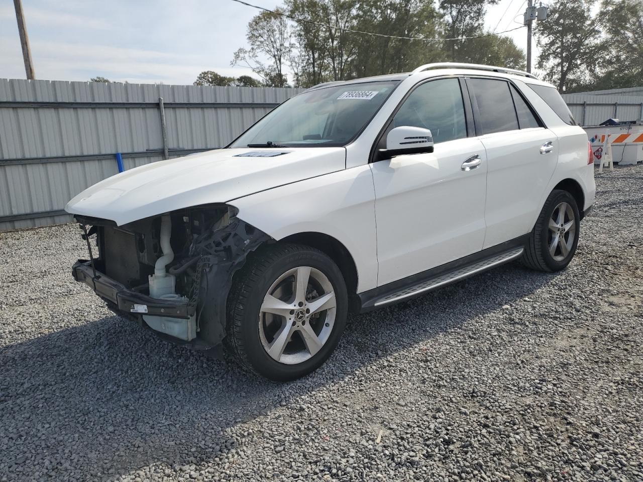 2018 Mercedes-Benz GLE VIN 4JGDA5HB0JB029291