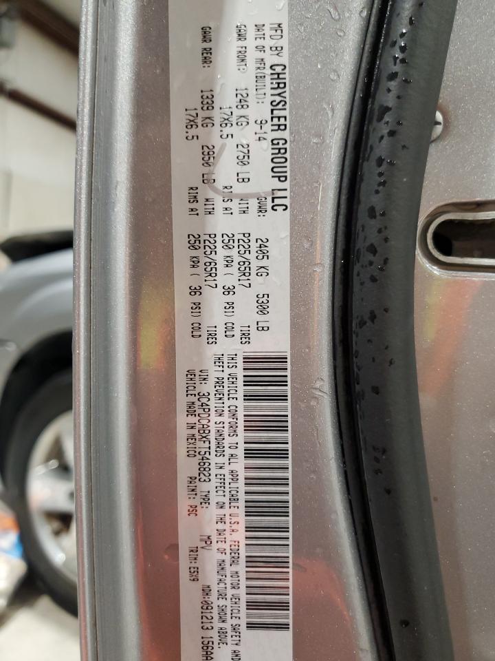 2015 Dodge Journey VIN 3C4PDCABXFT546823 Copart auction photo, front end damage thumbnail 14