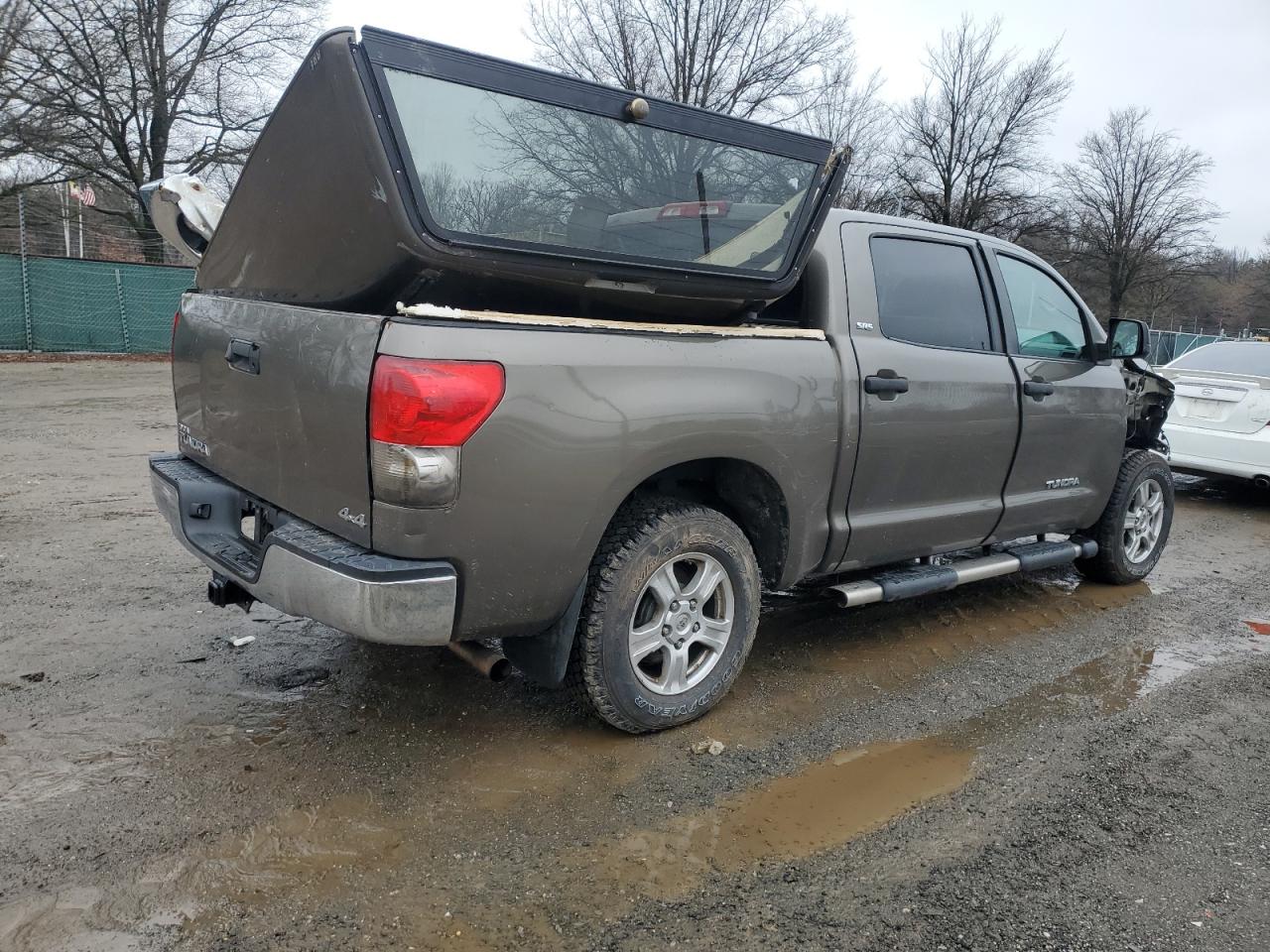2008 Toyota Tundra VIN 5TBDV54118S501614 Copart auction photo, front end / rear end damage thumbnail 3