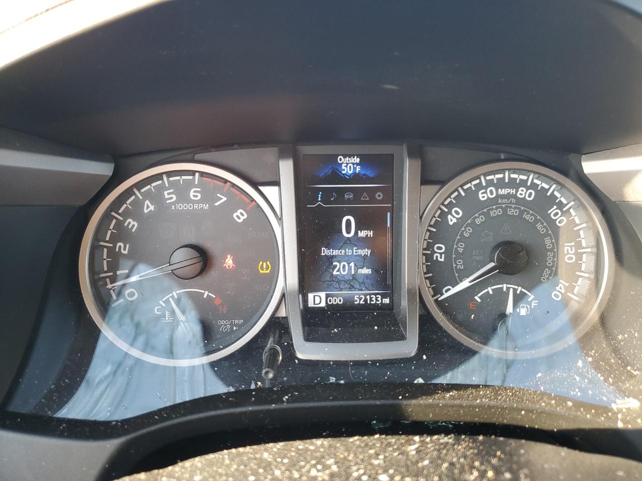 2018 Toyota Tacoma VIN 3TMAZ5CN4JM068282 Copart auction photo, top/roof damage thumbnail 9