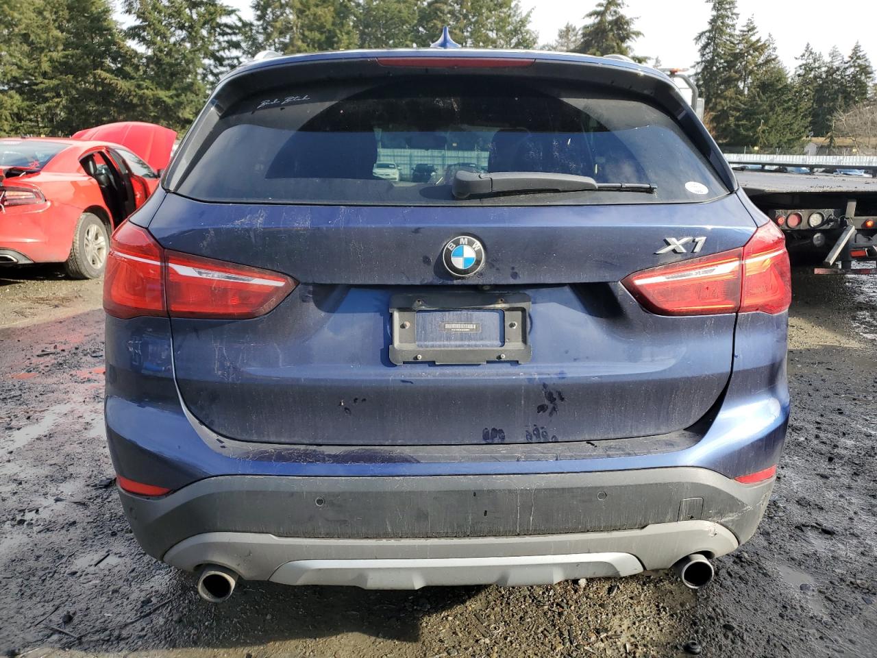 2016 BMW X1 VIN WBXHT3C3XG5E56687 Copart auction photo, front end damage thumbnail 6