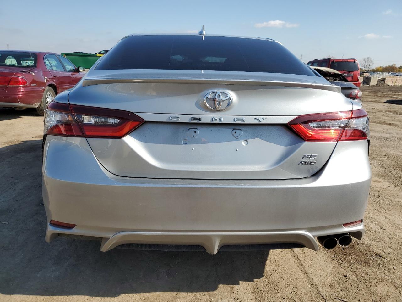 2021 Toyota Camry VIN 4T1G11BK3MU045072 Copart auction photo, side / front end damage thumbnail 6