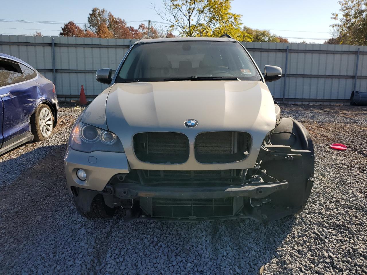 2008 BMW X5 VIN 5UXFE435X8L008884 Copart auction photo, front end damage thumbnail 5