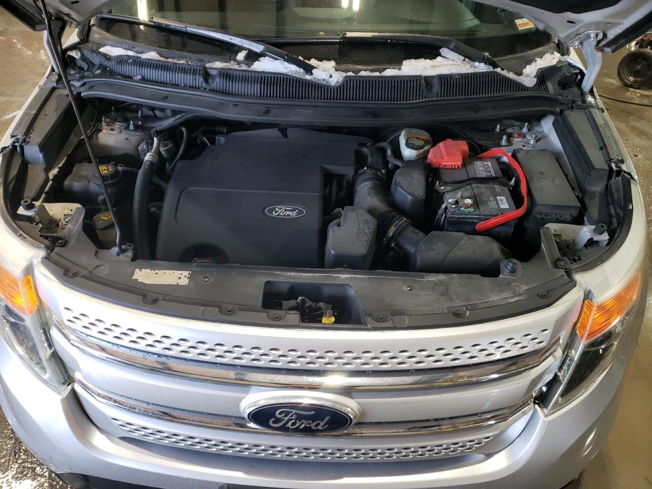 2013 Ford Explorer VIN 1FM5K8F8XDGA31163 Copart auction photo, undercarriage / hail damage thumbnail 12