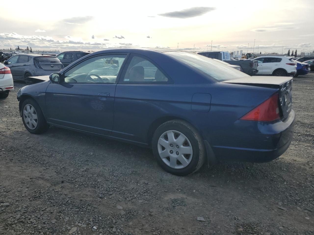 2002 Honda Civic VIN 1HGEM21932L050073 Copart auction photo, front end / rear end damage thumbnail 2