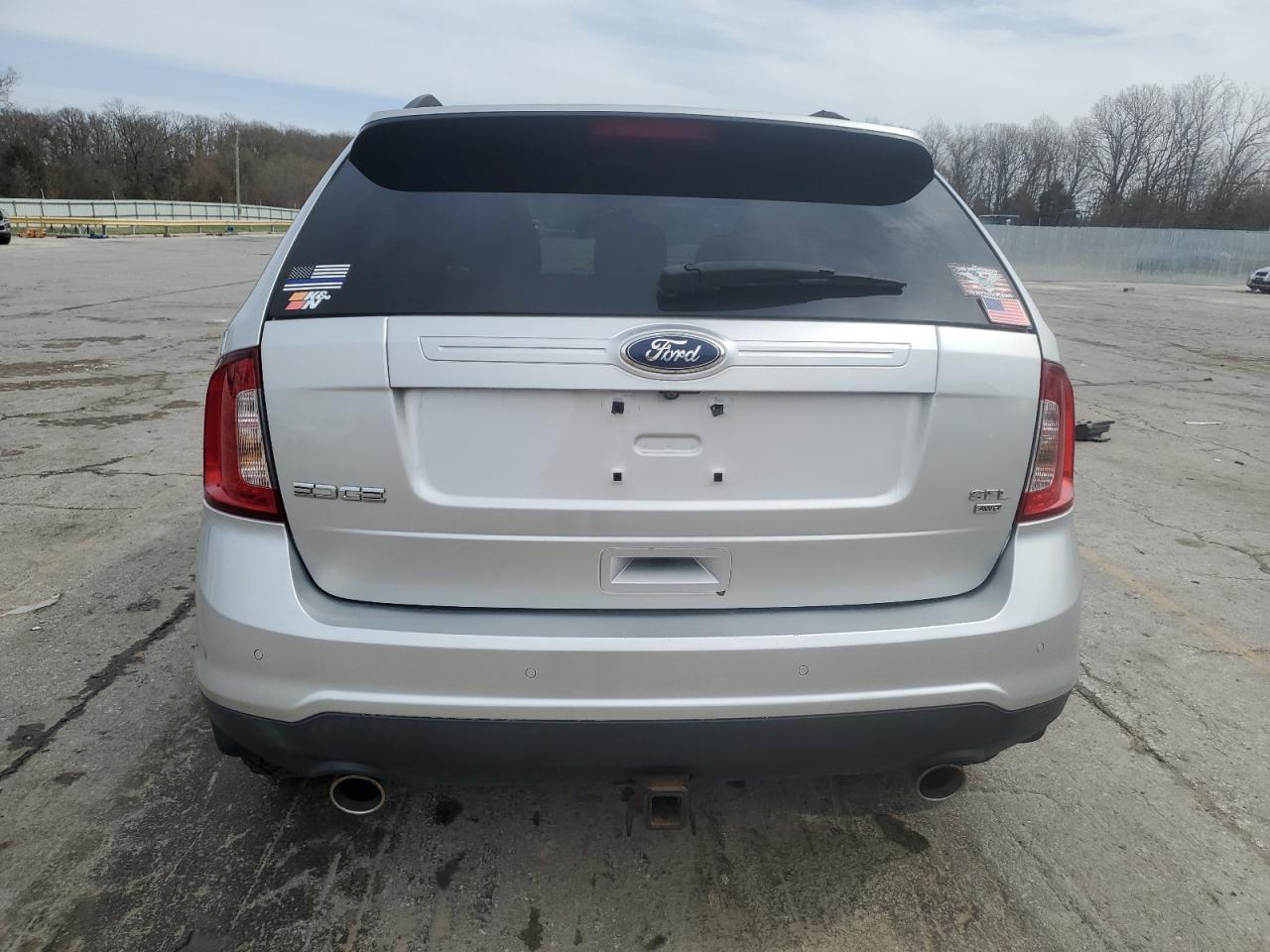 2012 Ford Edge VIN 2FMDK4JC1CBA59813 Copart auction photo, front end damage thumbnail 6