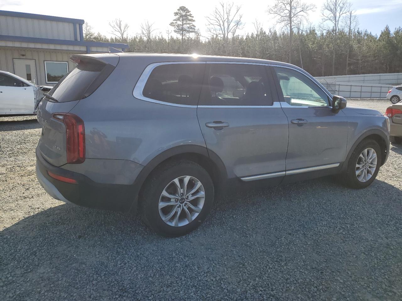 2021 KIA Telluride VIN 5XYP2DHC0MG183558 Copart auction photo, front end / undercarriage damage thumbnail 3