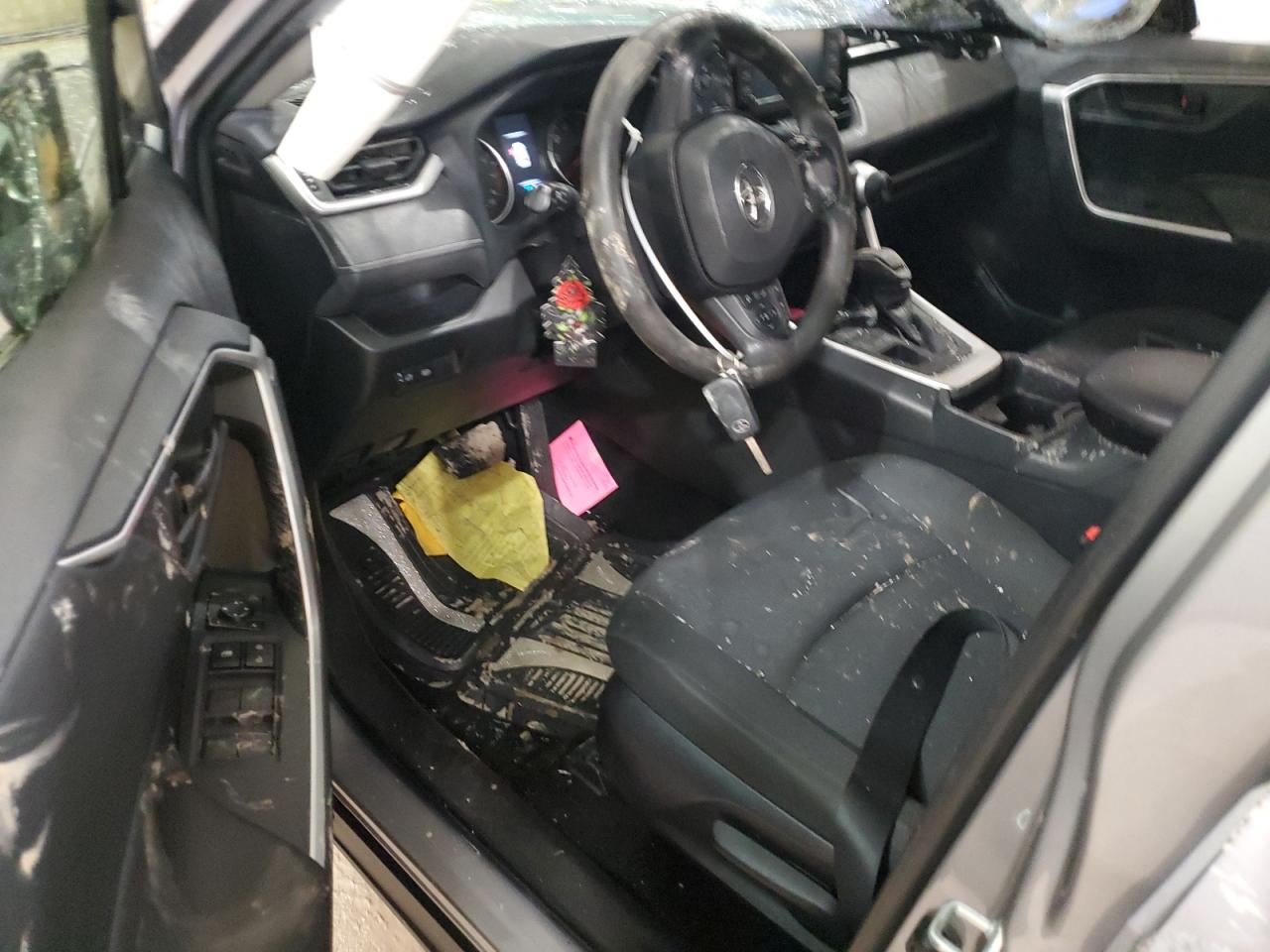 2019 Toyota RAV 4 VIN JTMF1RFV3KD041717 Copart auction photo, rollover damage thumbnail 8