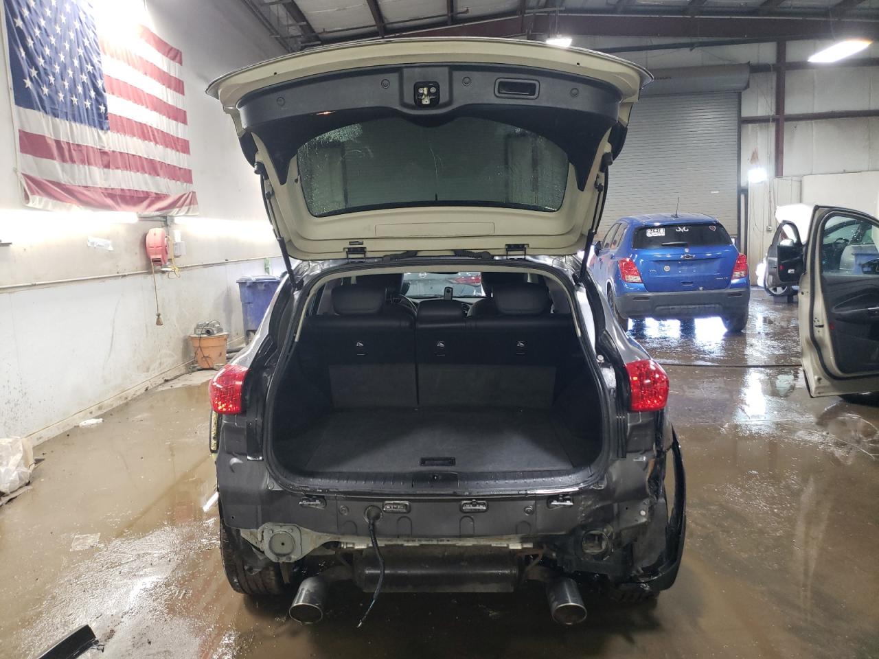 2017 Infiniti QX50 VIN JN1BJ0RR6HM416357 Copart auction photo, front end / rear end damage thumbnail 6