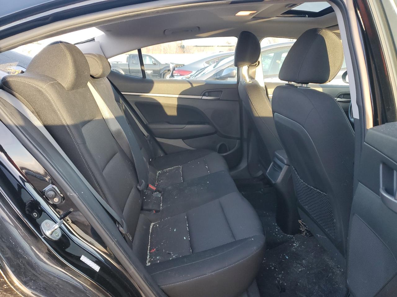 2018 Hyundai Elantra VIN KMHD84LF0JU513529 Copart auction photo, rear end / front end damage thumbnail 10