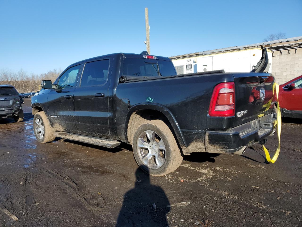 2019 RAM 1500 VIN 1C6SRFJT6KN738988 Copart auction photo, undercarriage / front end damage thumbnail 2