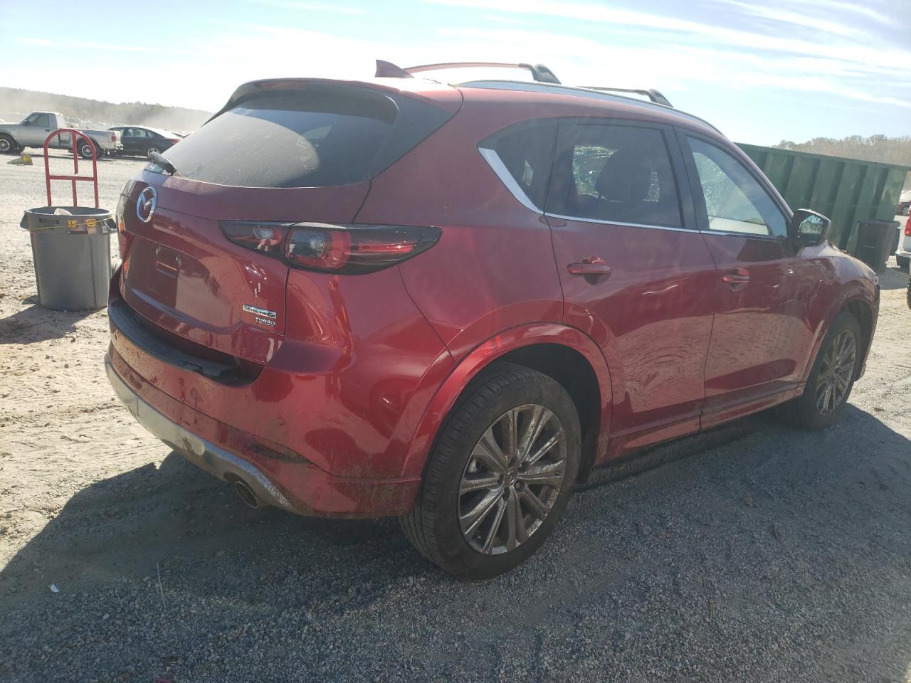 2024 Mazda CX-5 VIN JM3KFBXY3R0379983 Copart auction photo, front end / side damage thumbnail 3