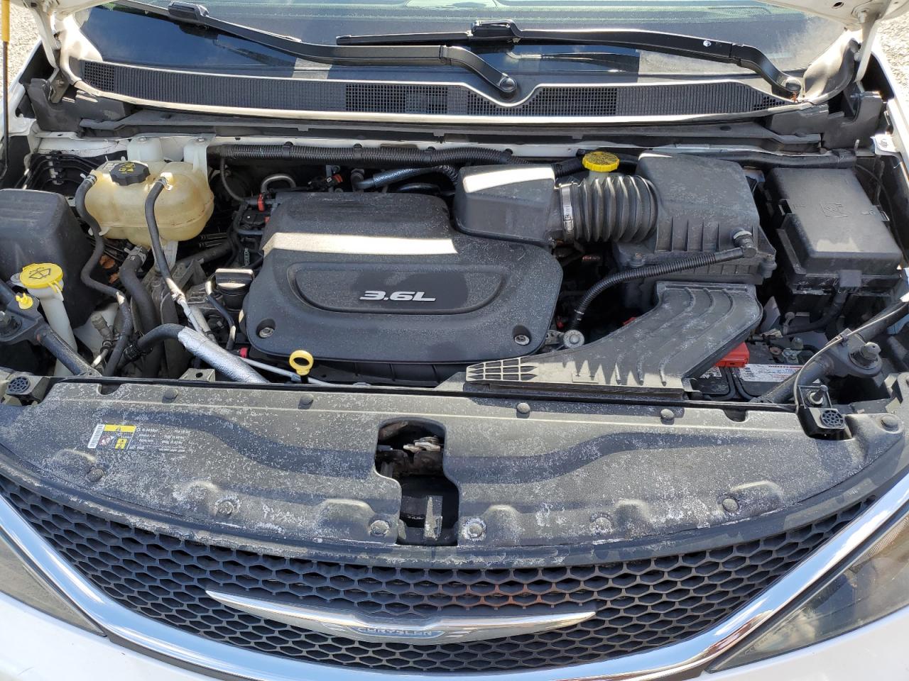 2017 Chrysler Pacifica VIN 2C4RC1CG0HR730232 Copart auction photo, side / undercarriage damage thumbnail 14