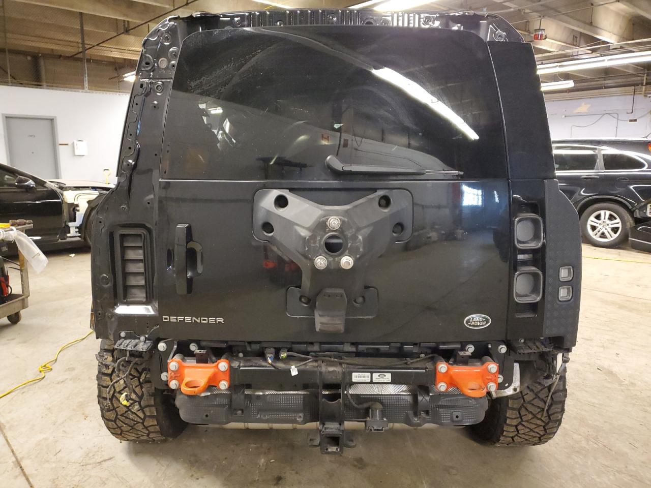 2020 Land Rover Defender VIN SALEXEEUXL2033275 Copart auction photo, stripped damage thumbnail 6