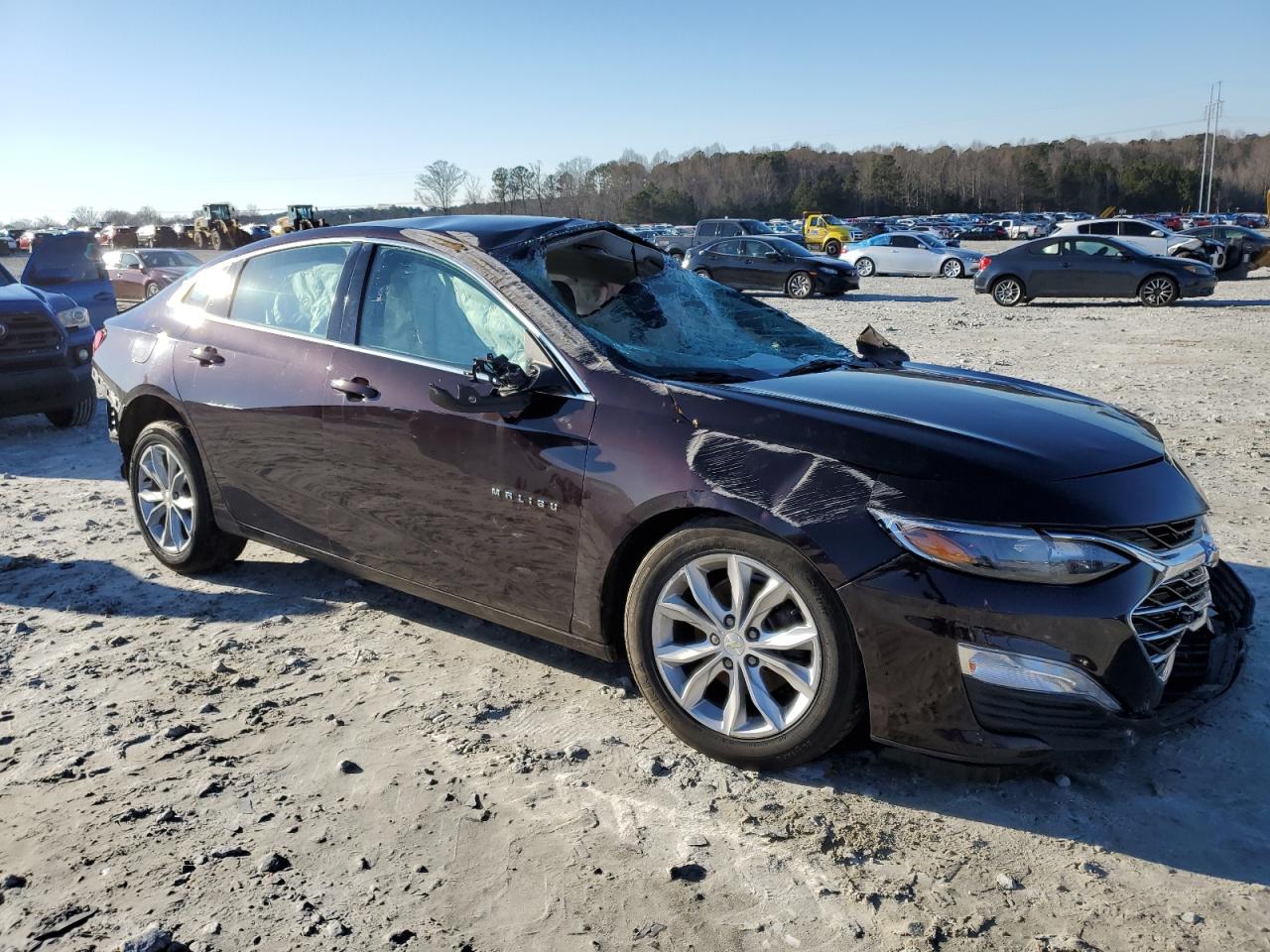 2020 Chevrolet Malibu VIN 1G1ZD5ST4LF037918 Copart auction photo, all over damage thumbnail 4