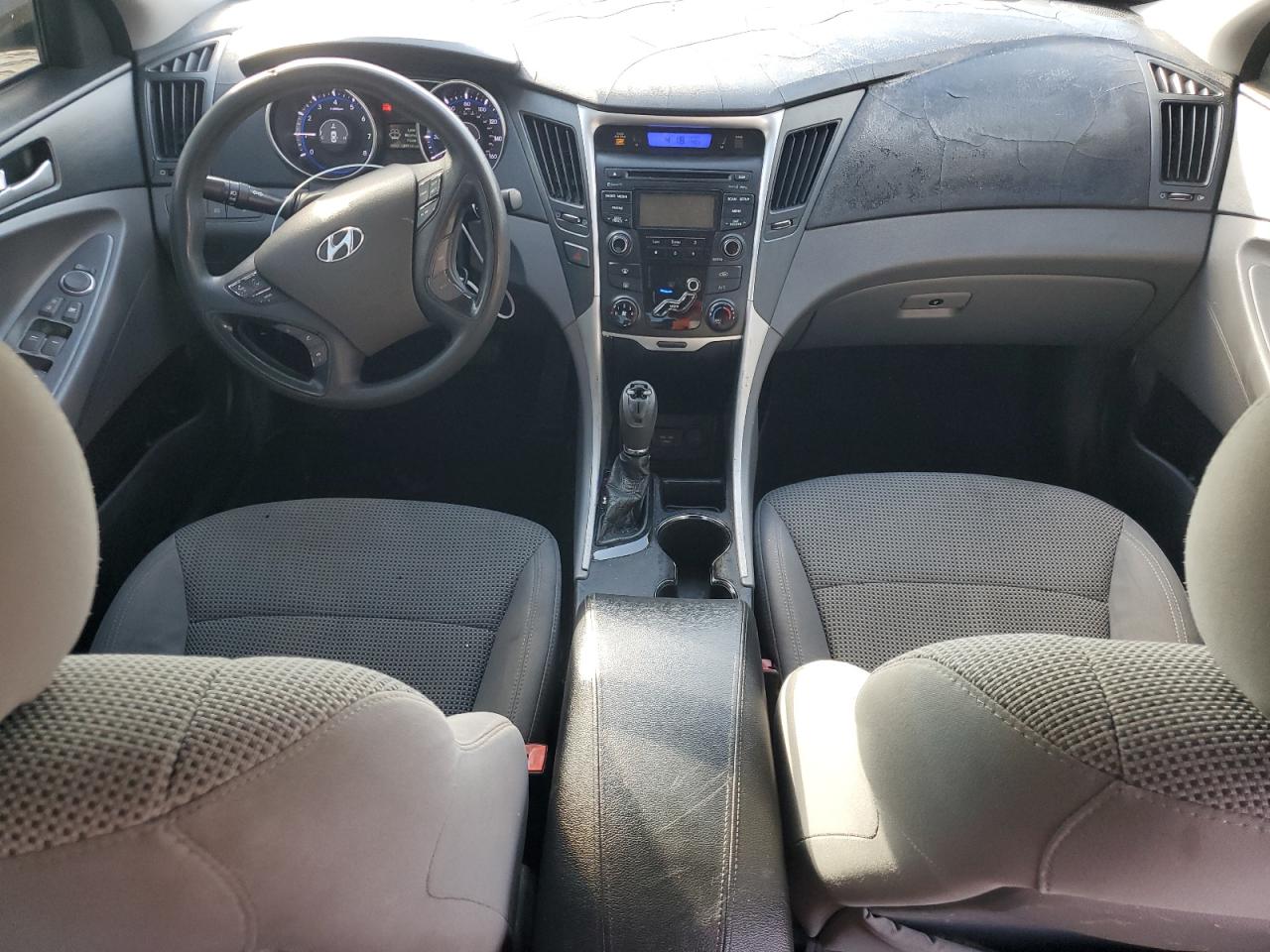 2012 Hyundai Sonata VIN 5NPEB4AC9CH461561 Copart auction photo, front end / side damage thumbnail 8