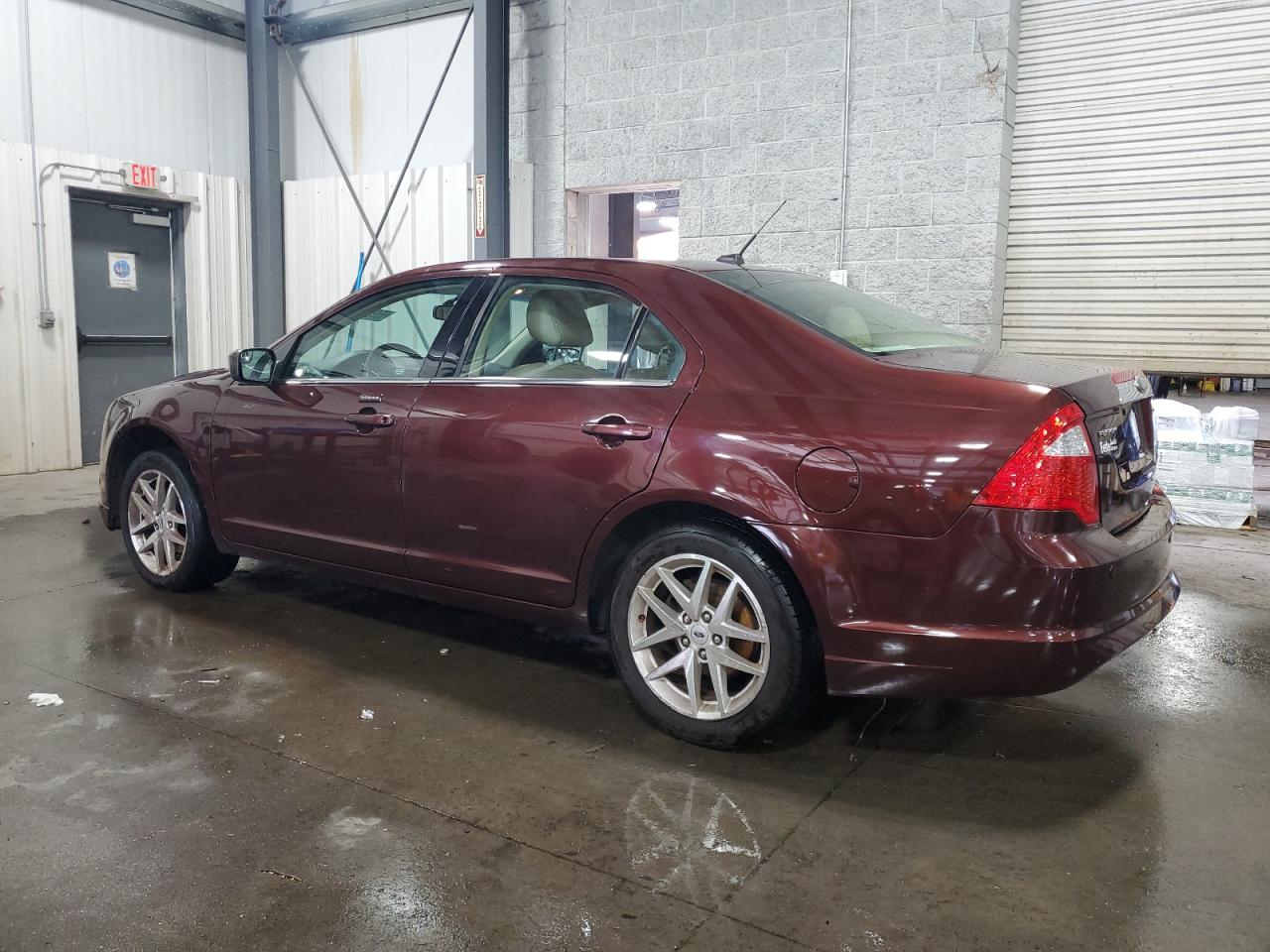 2012 Ford Fusion VIN 3FAHP0JA4CR166943 Copart auction photo, side damage thumbnail 2