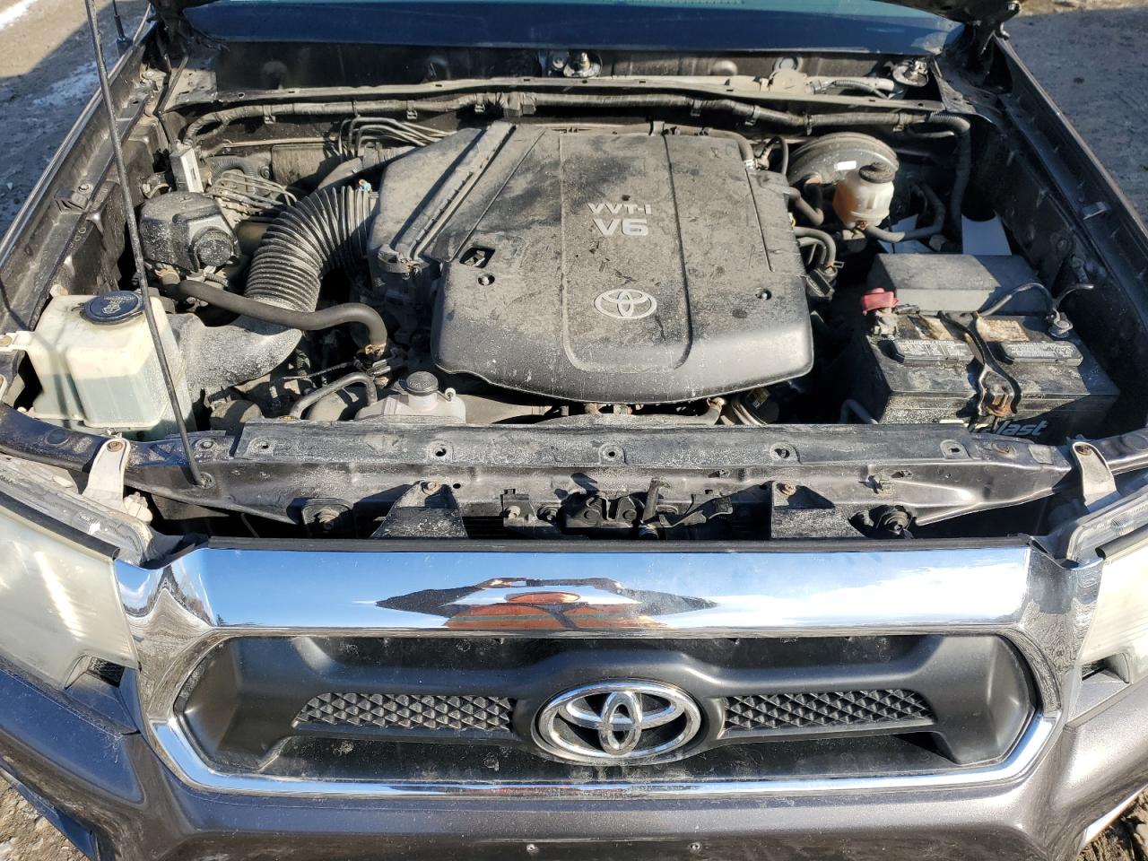 2012 Toyota Tacoma VIN 5TFUU4ENXCX047856 Copart auction photo, side / undercarriage damage thumbnail 11