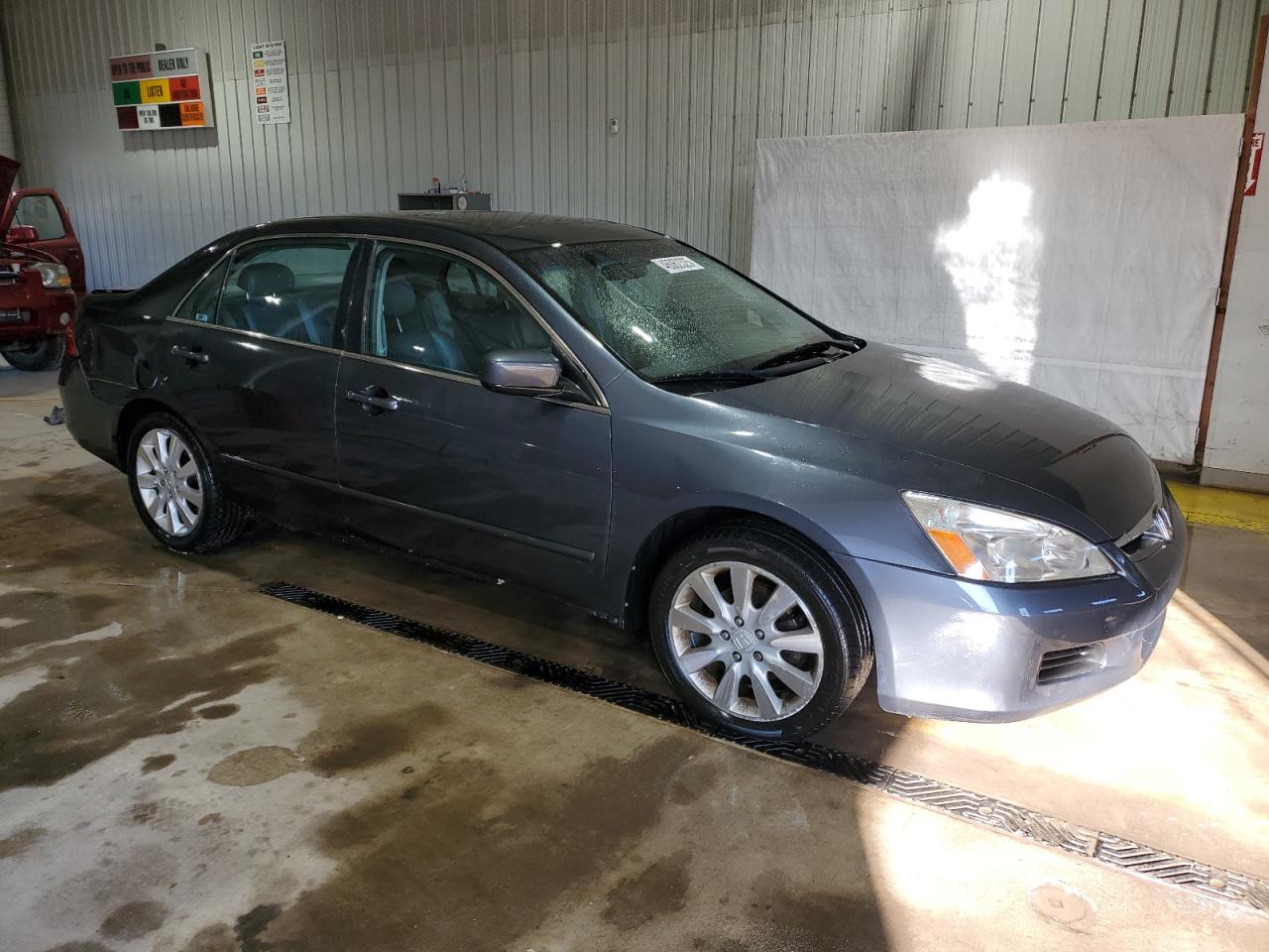 2006 Honda Accord VIN 1HGCM66546A039444 Copart auction photo, rear end / side damage thumbnail 4