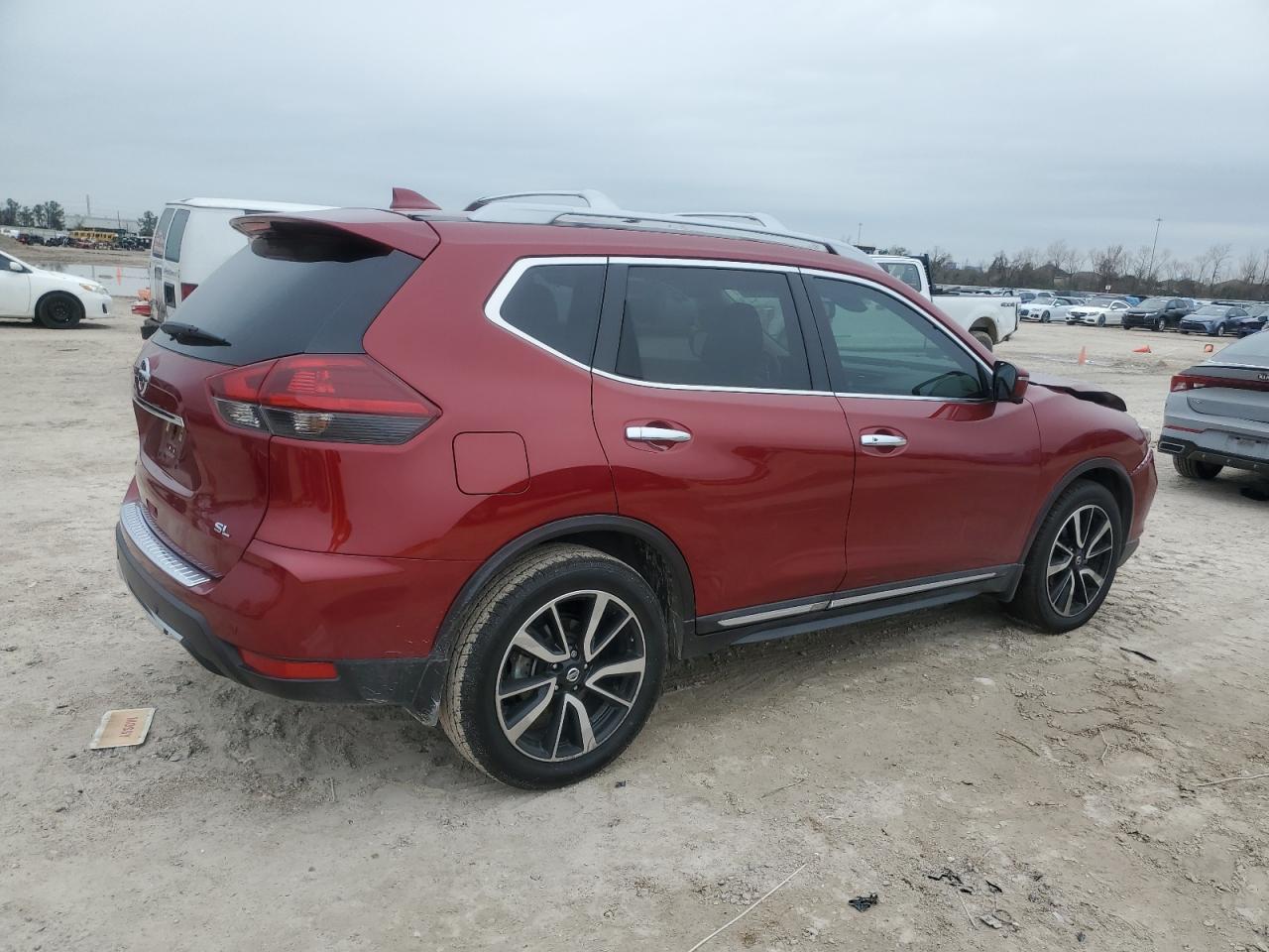 2020 Nissan Rogue VIN 5N1AT2MT9LC772314 Copart auction photo, front end / minor dent/scratches damage thumbnail 3