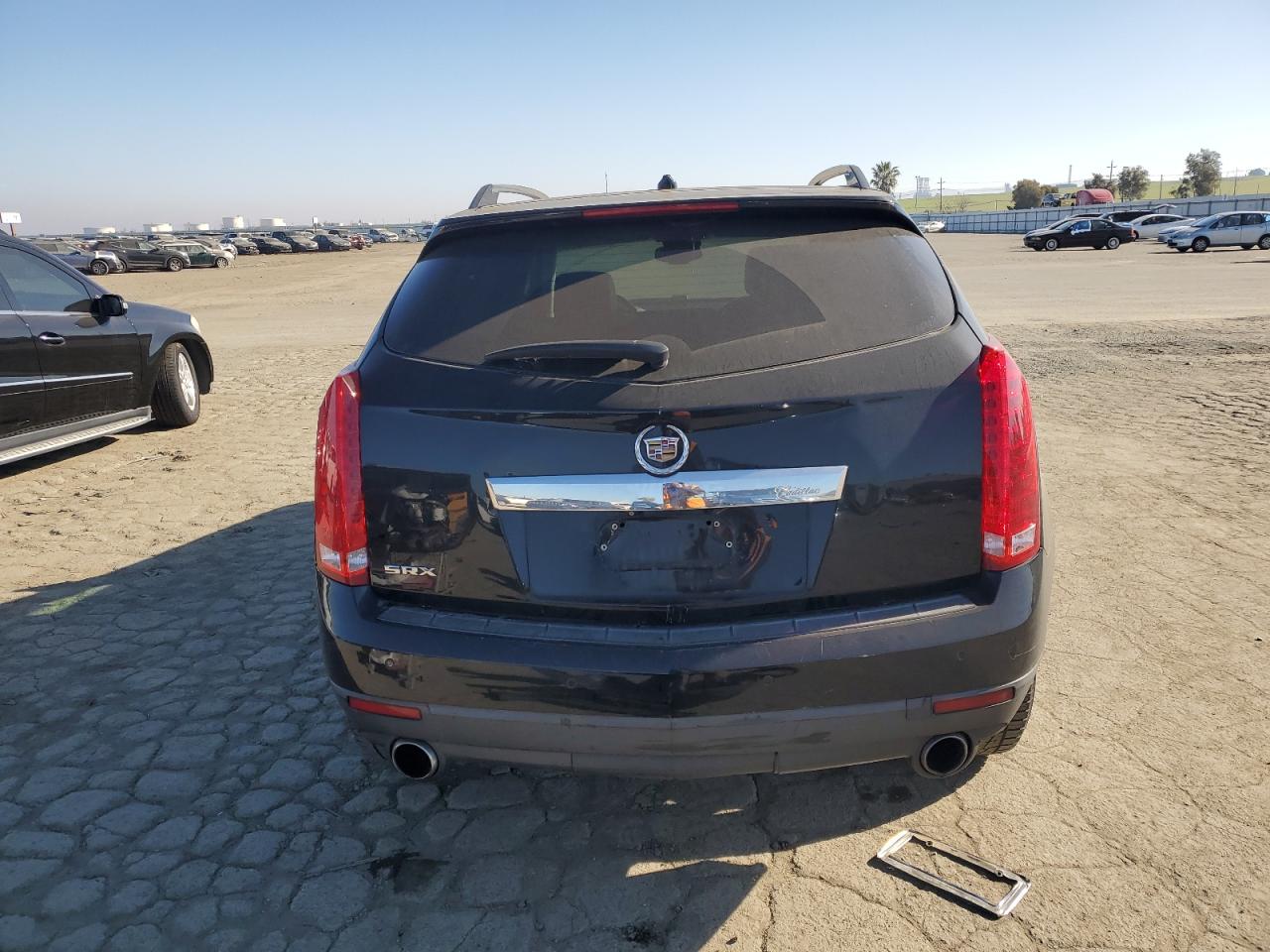 2011 Cadillac SRX VIN 3GYFNAEY8BS644593 Copart auction photo, all over damage thumbnail 6