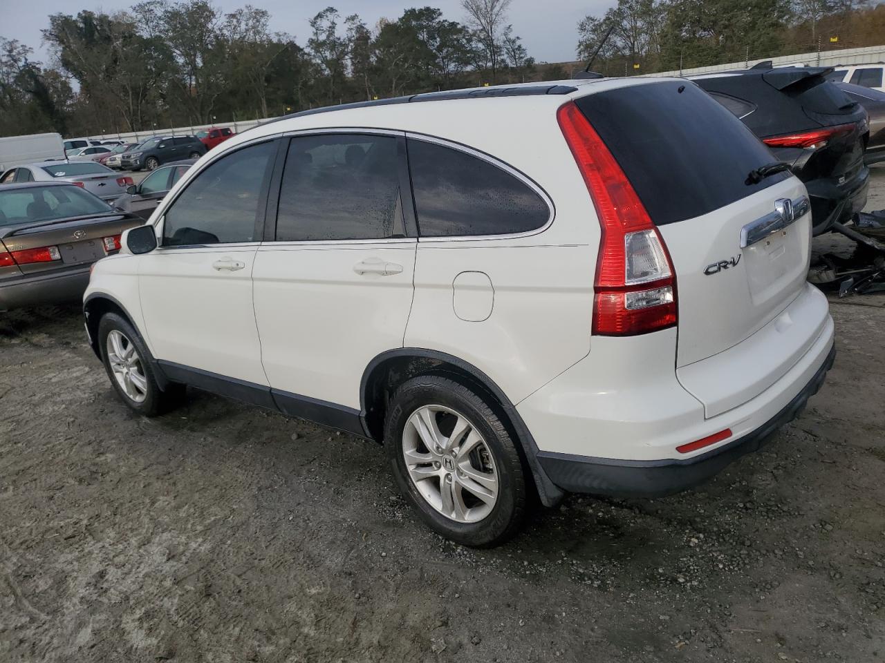 2011 Honda CR-V VIN JHLRE3H7XBC013709 Copart auction photo, side damage thumbnail 2