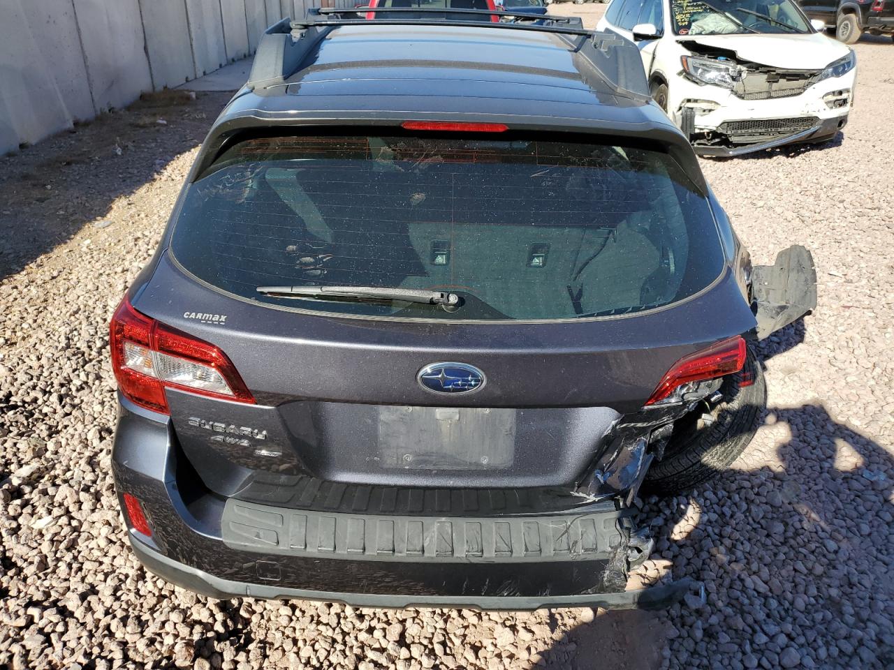 2017 Subaru Outback VIN 4S4BSAAC0H3230581 Copart auction photo, rear end damage thumbnail 6