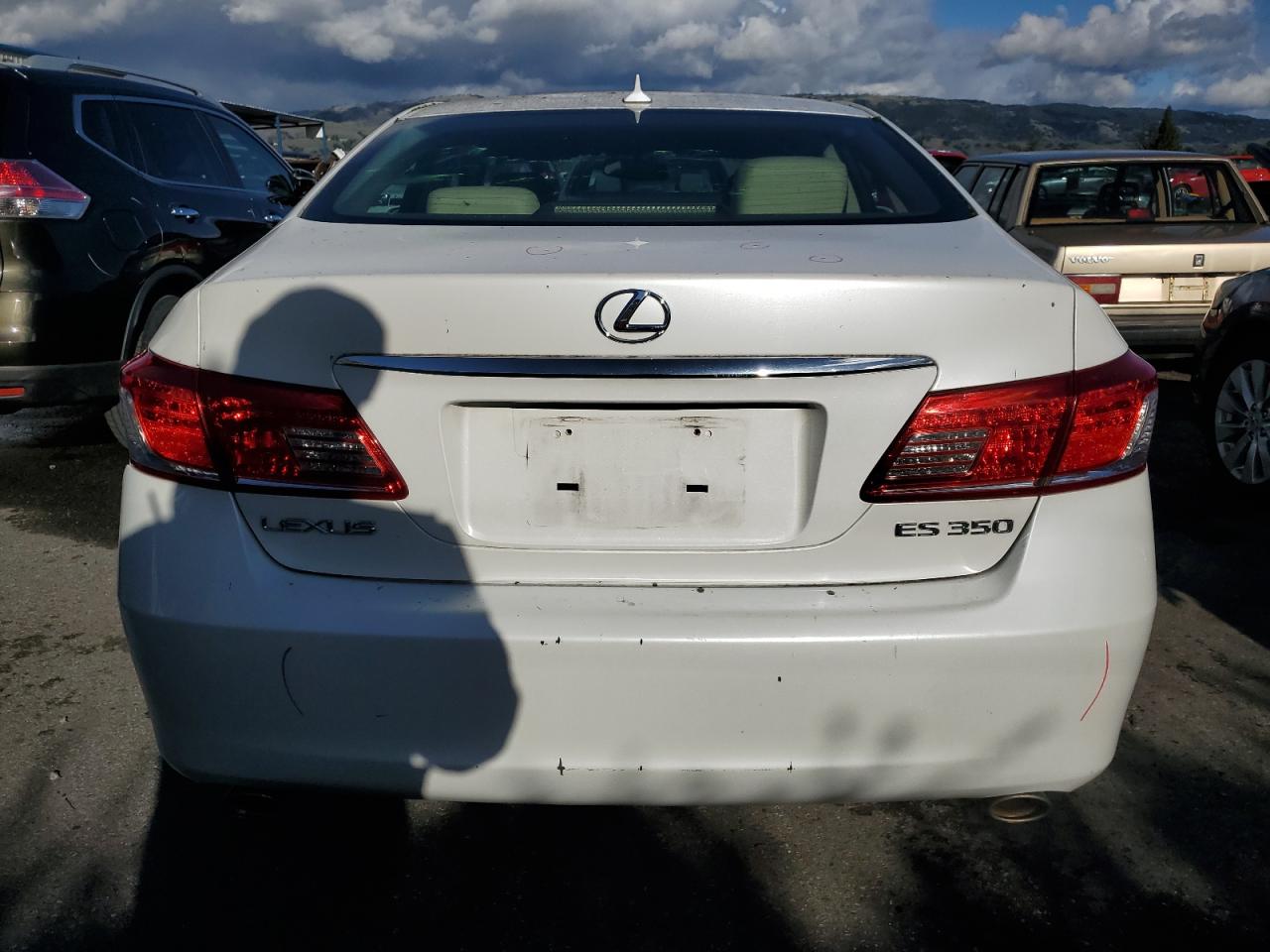 2010 Lexus ES VIN JTHBK1EG8A2406045 Copart auction photo, front end / side damage thumbnail 6