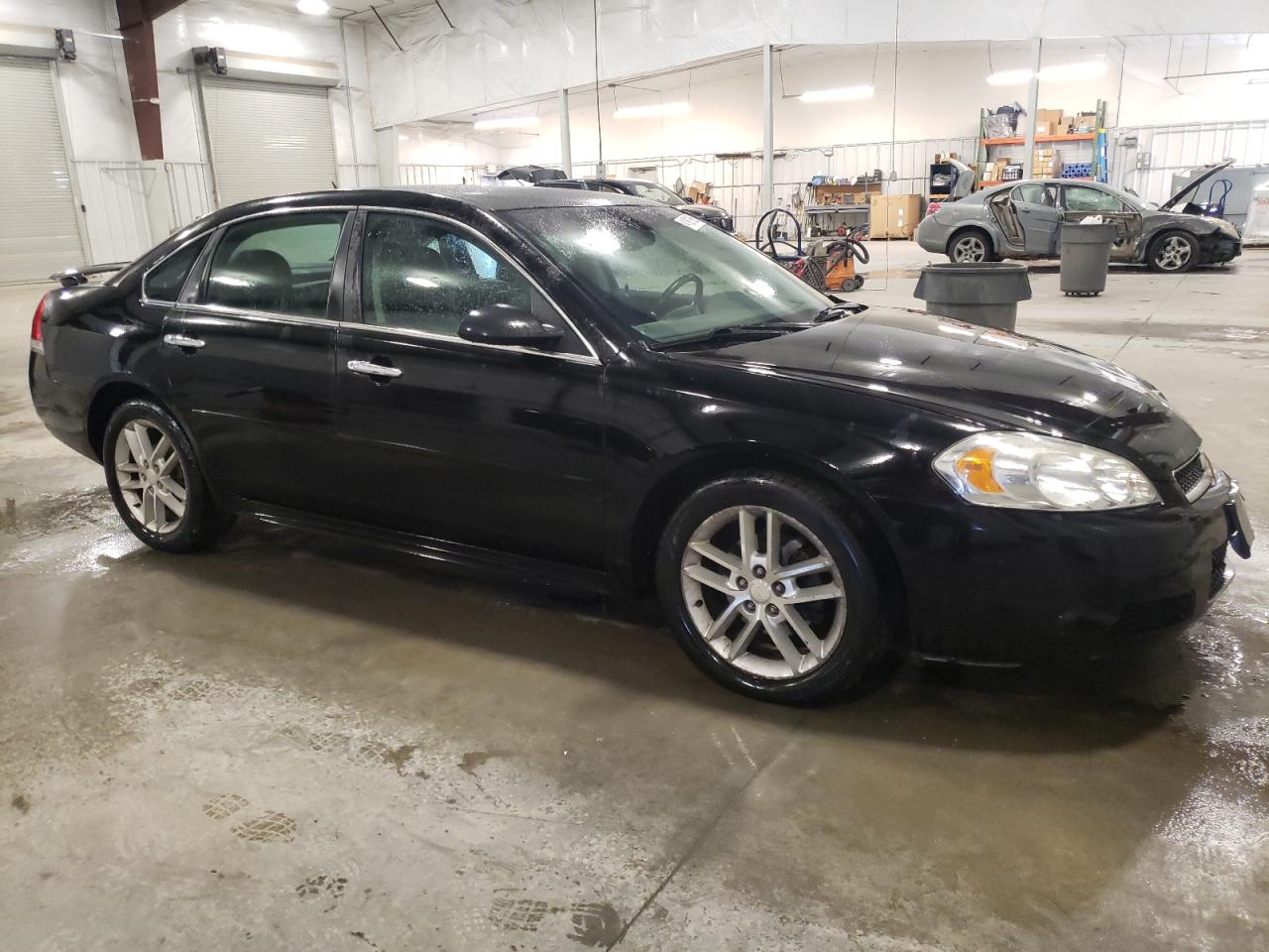 2013 Chevrolet Impala VIN 2G1WC5E36D1265686 Copart auction photo, front end / rear end damage thumbnail 4