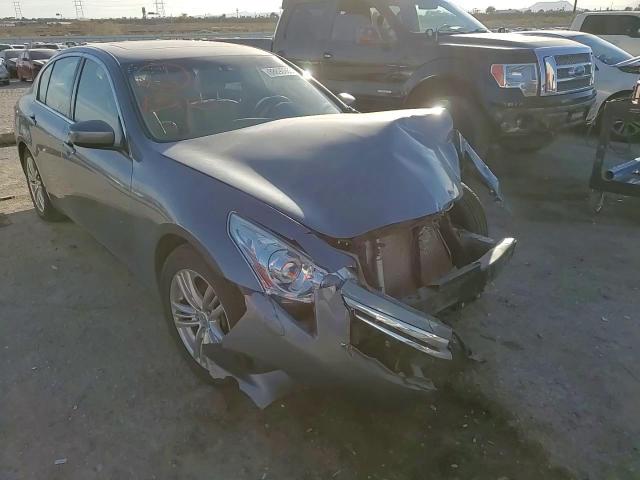 2010 Infiniti G VIN JN1CV6AP5AM408570 Copart auction photo, front end / frame damage damage thumbnail 11