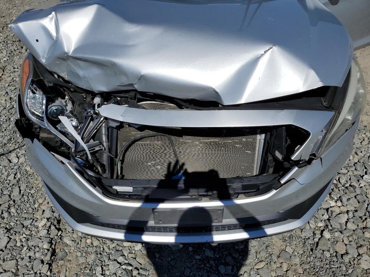 2015 Hyundai Sonata VIN 5NPE34AF9FH255572 Copart auction photo, front end damage thumbnail 11