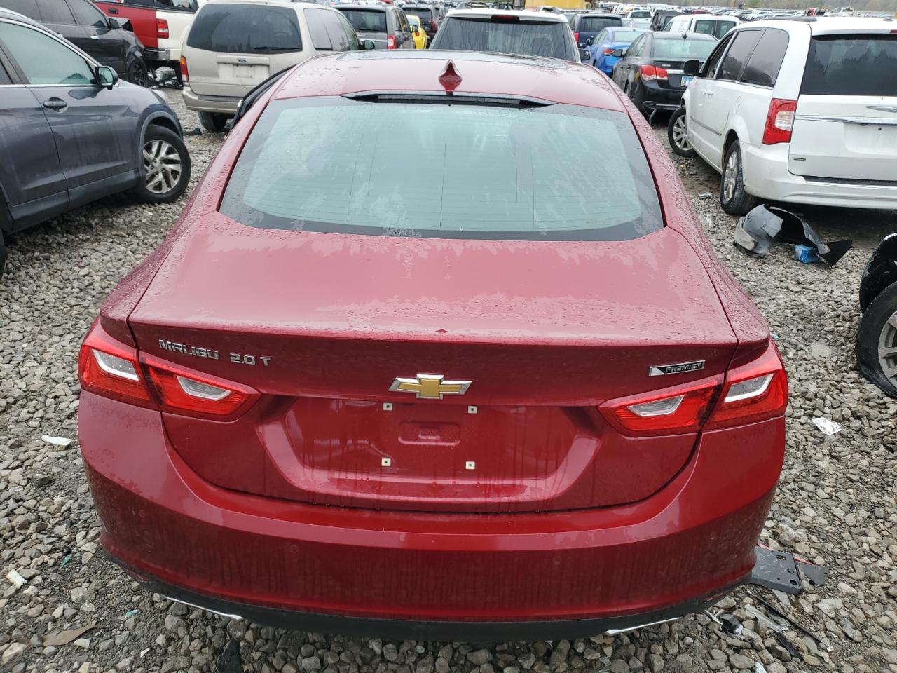 2018 Chevrolet Malibu VIN 1G1ZE5SX8JF119373 Copart auction photo, side damage thumbnail 6