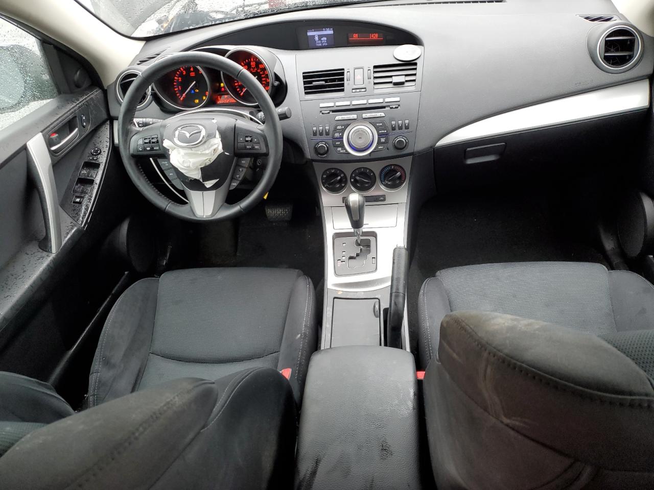 2011 Mazda 3 VIN JM1BL1K67B1458302 Copart auction photo, front end damage thumbnail 8