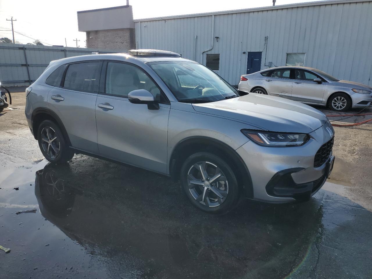 2023 Honda HR-V VIN 3CZRZ1H7XPM708505 Copart auction photo, side damage thumbnail 4