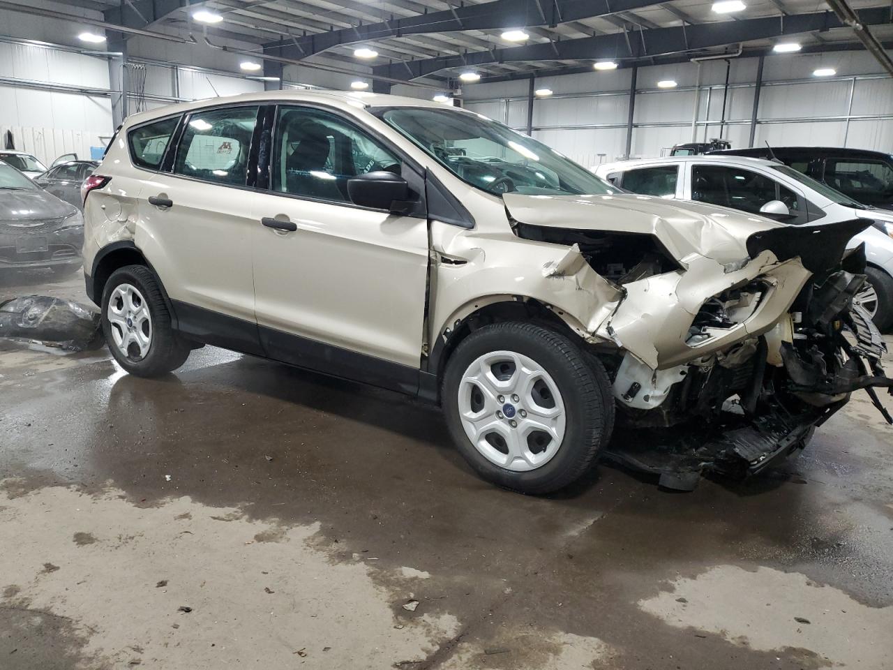 2018 Ford Escape VIN 1FMCU0F76JUA34830 Copart auction photo, front end / rear end damage thumbnail 4