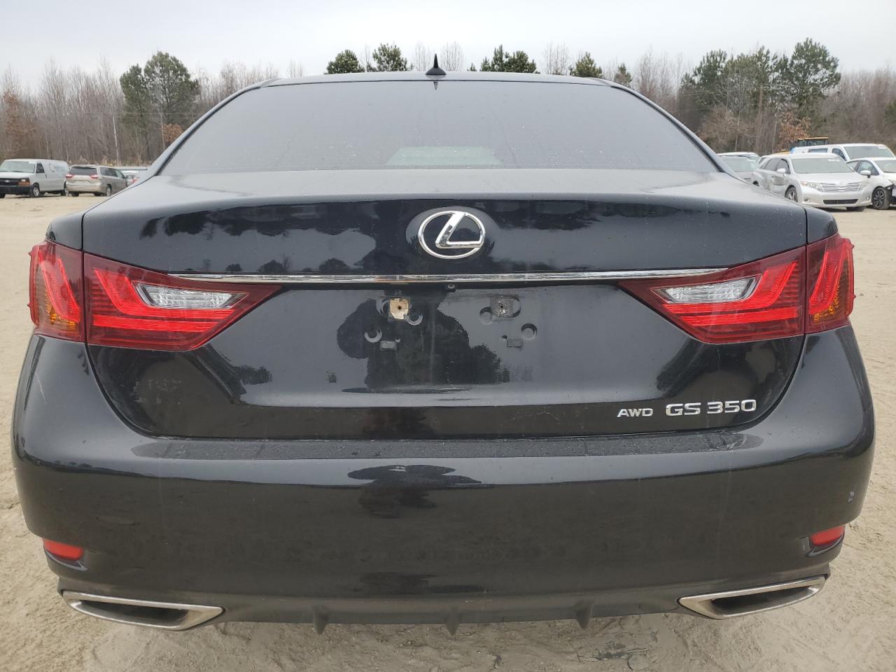 2014 Lexus GS VIN JTHCE1BLXE5024536 Copart auction photo, side damage thumbnail 6