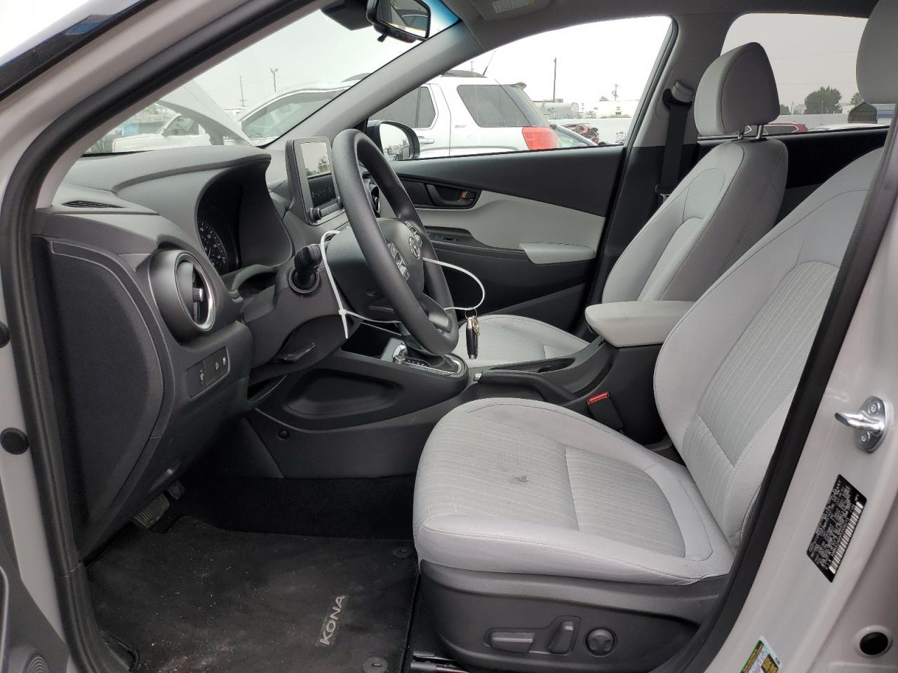 2023 Hyundai Kona VIN KM8K62AB5PU008273 Copart auction photo, side / rear end damage thumbnail 7