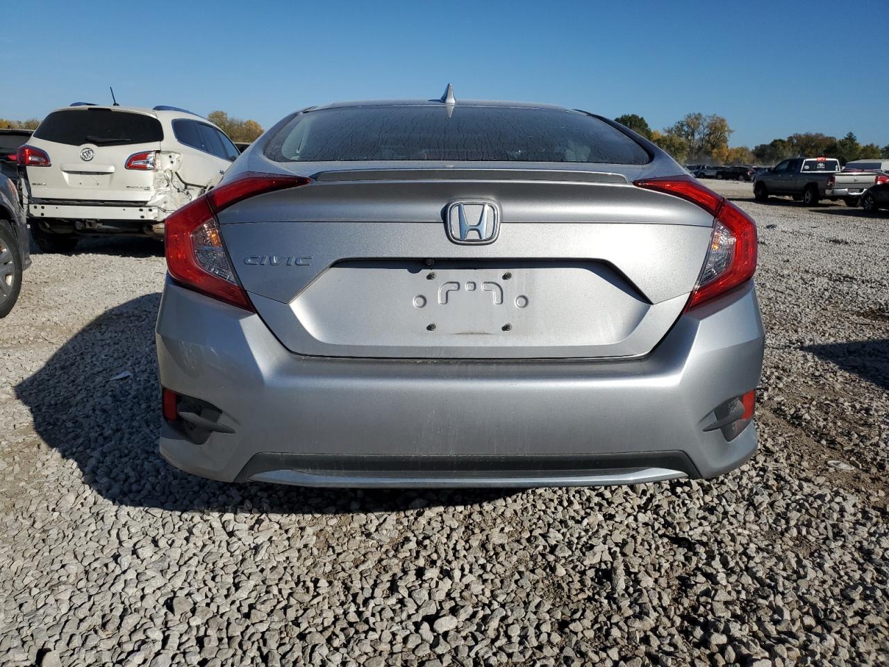 2020 Honda Civic VIN 2HGFC1F33LH681832 Copart auction photo, all over damage thumbnail 6