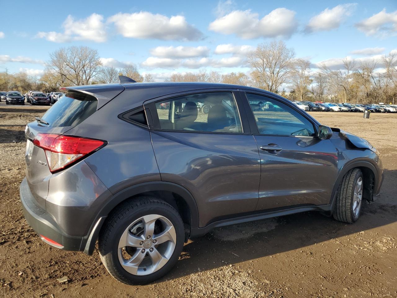 2020 Honda HR-V VIN 3CZRU6H38LM714497 Copart auction photo, front end / undercarriage damage thumbnail 3