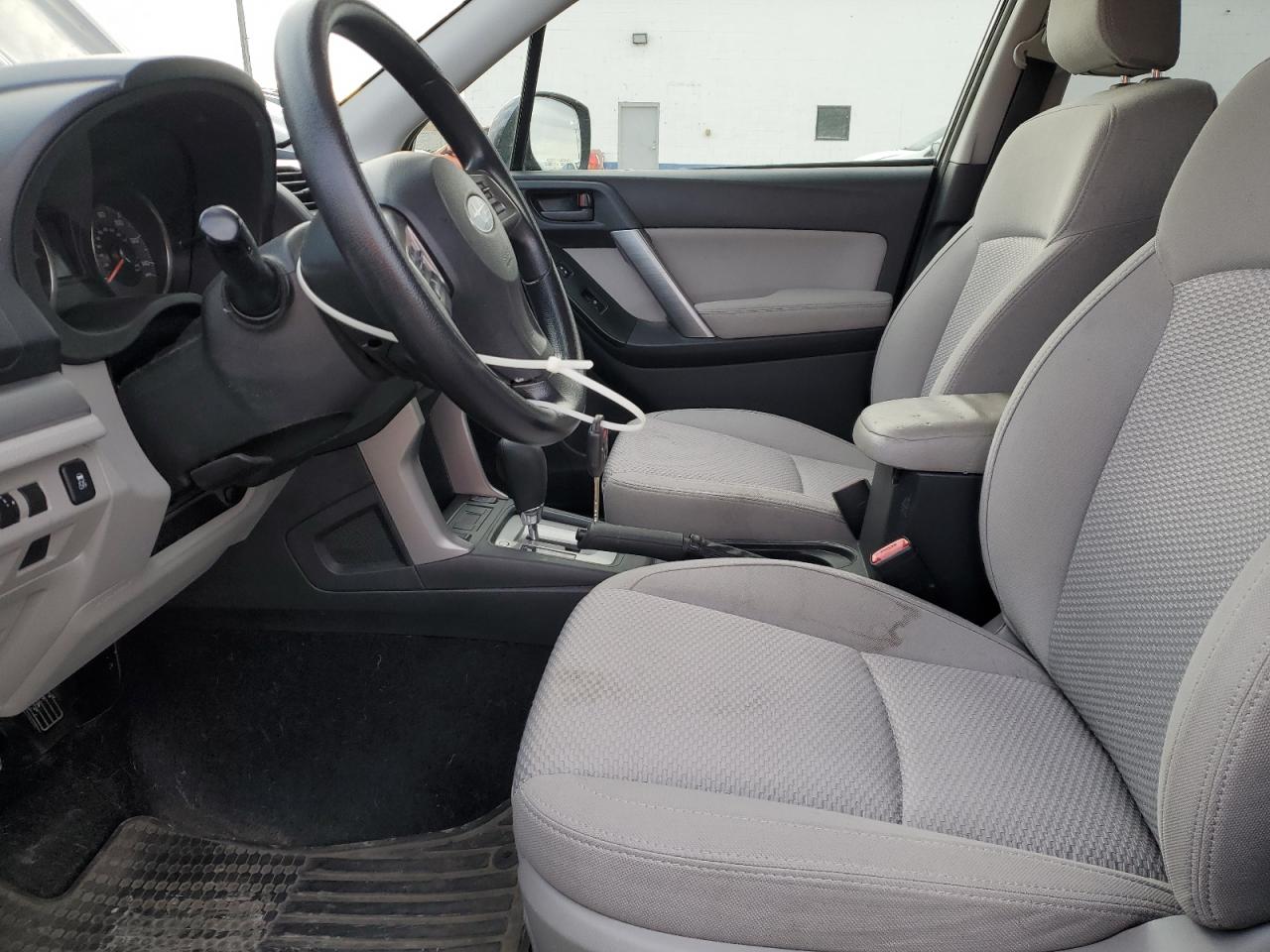 2015 Subaru Forester VIN JF2SJAGC4FH537316 Copart auction photo, side / front end damage thumbnail 7
