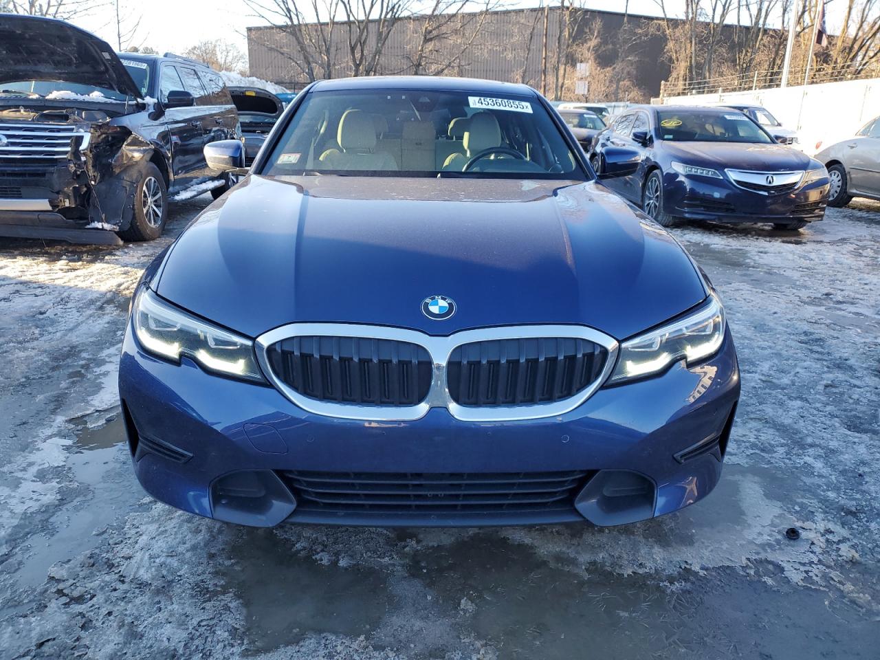 2020 BMW 3er VIN 3MW5R7J0XL8B15229 Copart auction photo, minor dent/scratches damage thumbnail 5