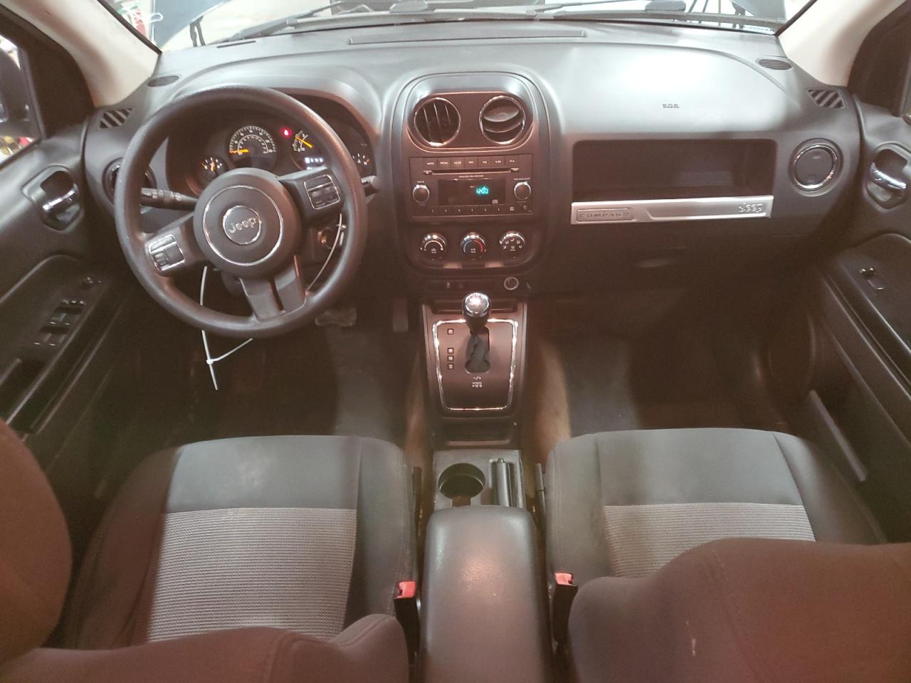 2014 Jeep Compass VIN 1C4NJDBB0ED775231 Copart auction photo, rear end / minor dent/scratches damage thumbnail 8
