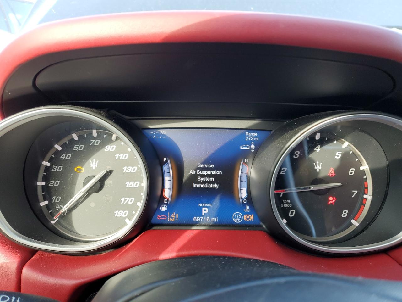 2019 Maserati Levante VIN ZN661XUS5KX309824 Copart auction photo, front end damage thumbnail 9