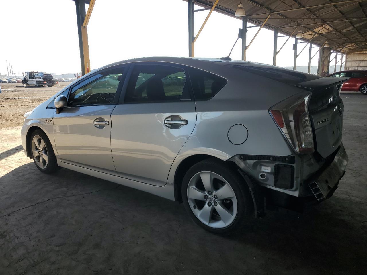 2014 Toyota Prius VIN JTDKN3DU1E1787230 Copart auction photo, rear end damage thumbnail 2